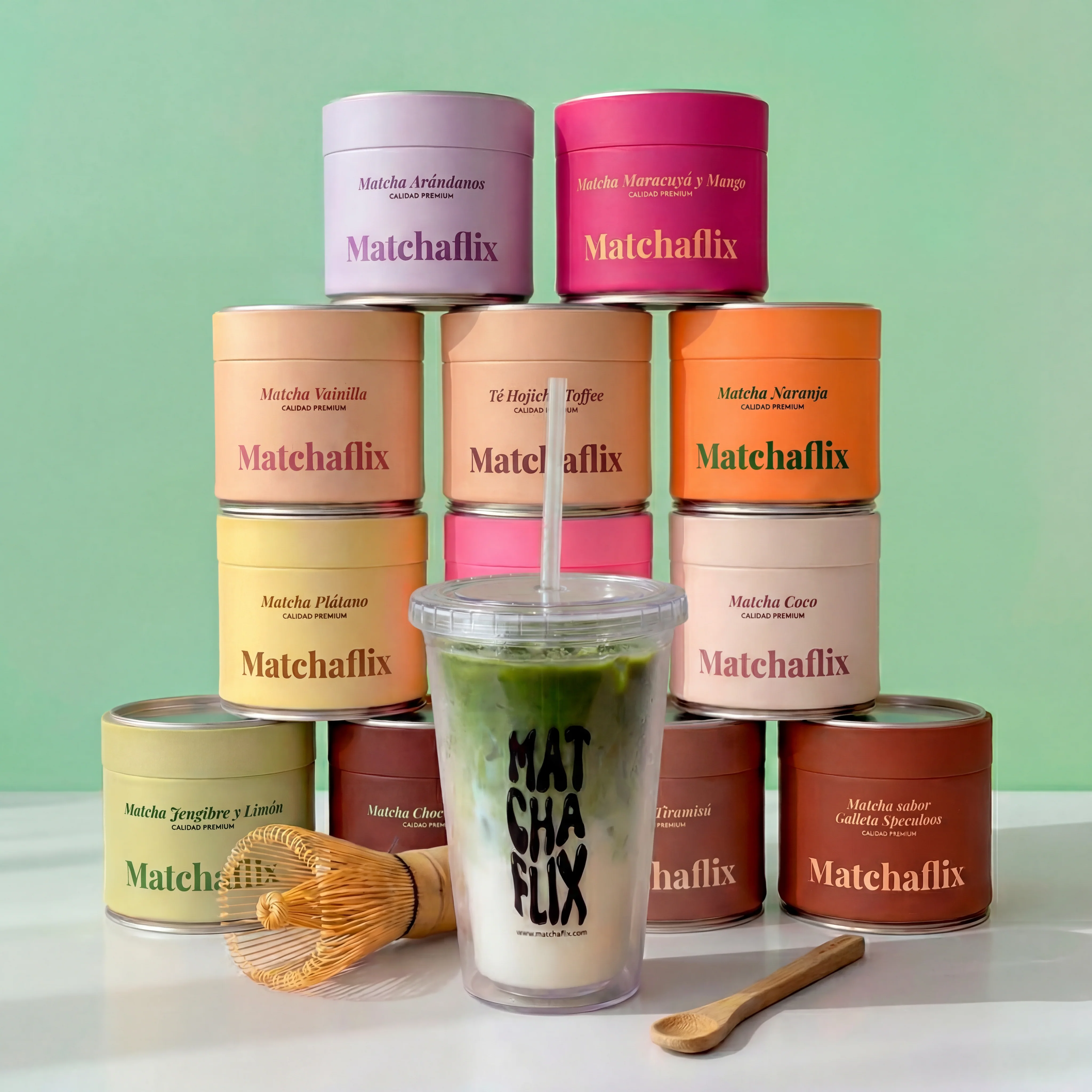 Pack Té Matcha Sabores Premium 100% Degustación - Image 3